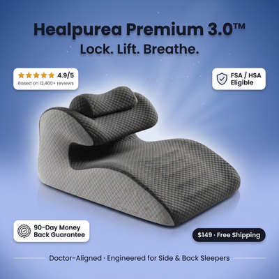 Healpurea Premium 3.0™ ergonomisches Keilkissen